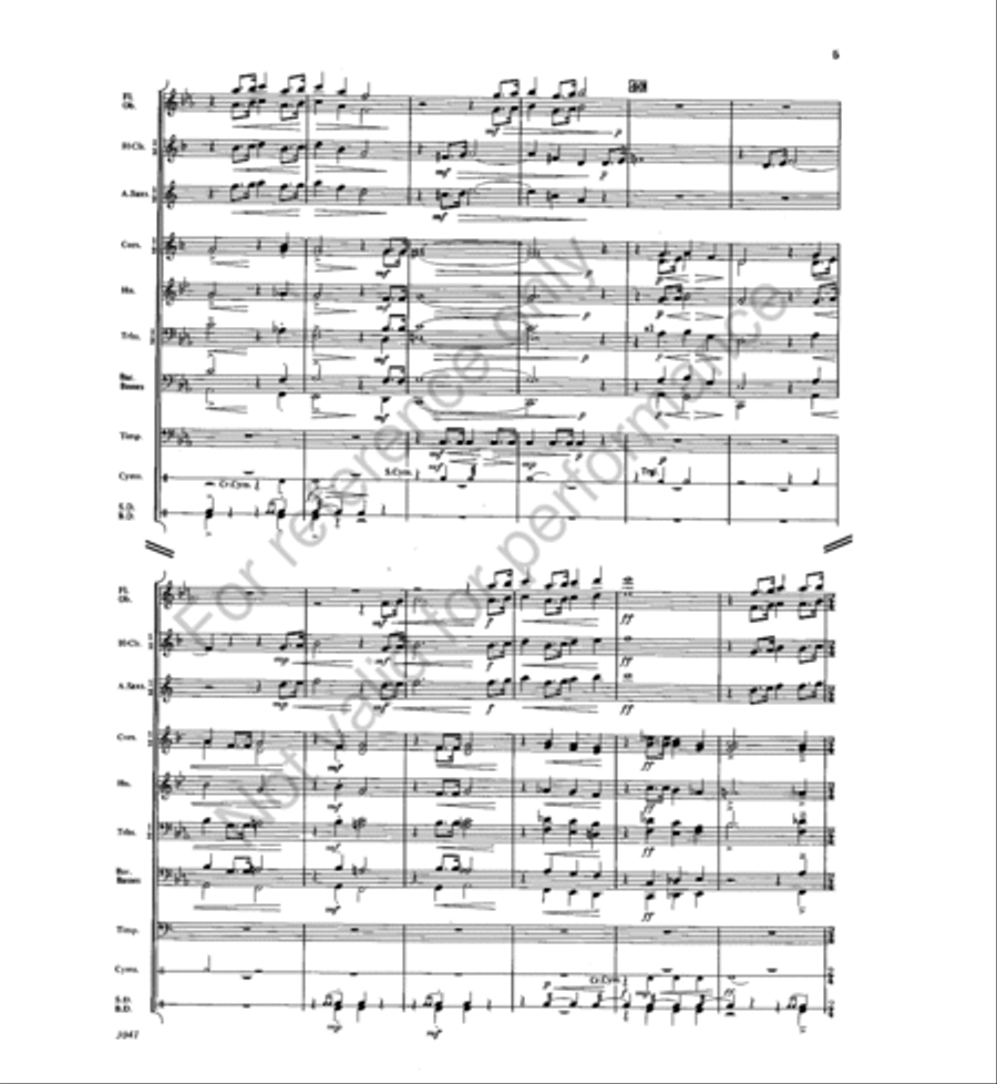 Overtino Concert Band scores gallery preview page 5