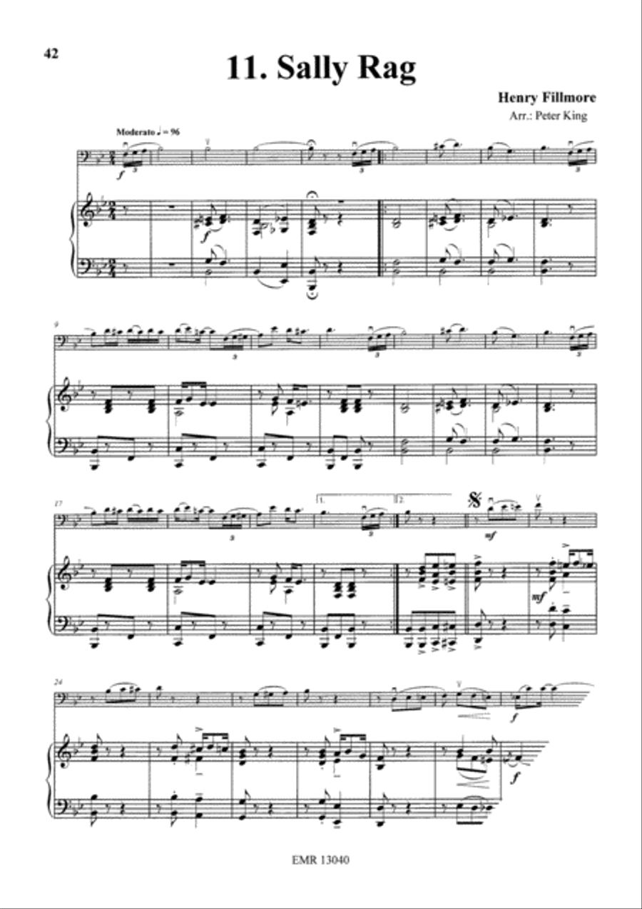 15 Rags Double Bass scores gallery preview page 13