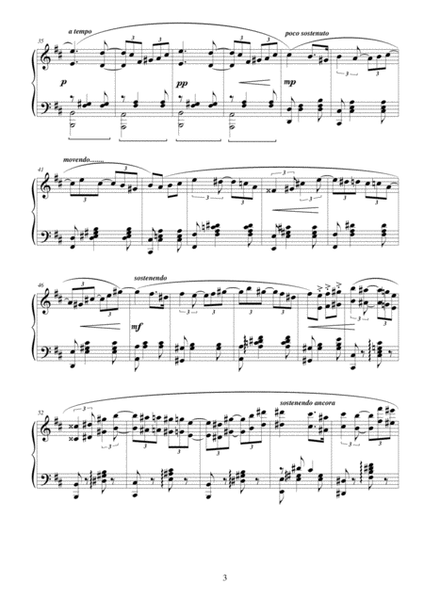 Puccini - Manon Lescaut (Act3) Intermezzo - Solo Piano image number null