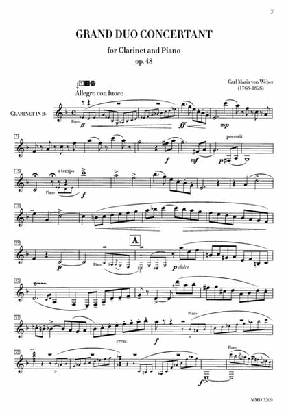Grand Duo Concertant - Adagio op.48 image number null