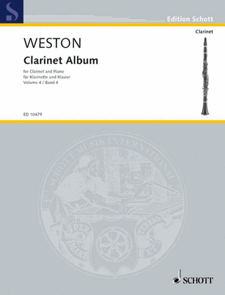 Book cover for 4th Clarinet Album
