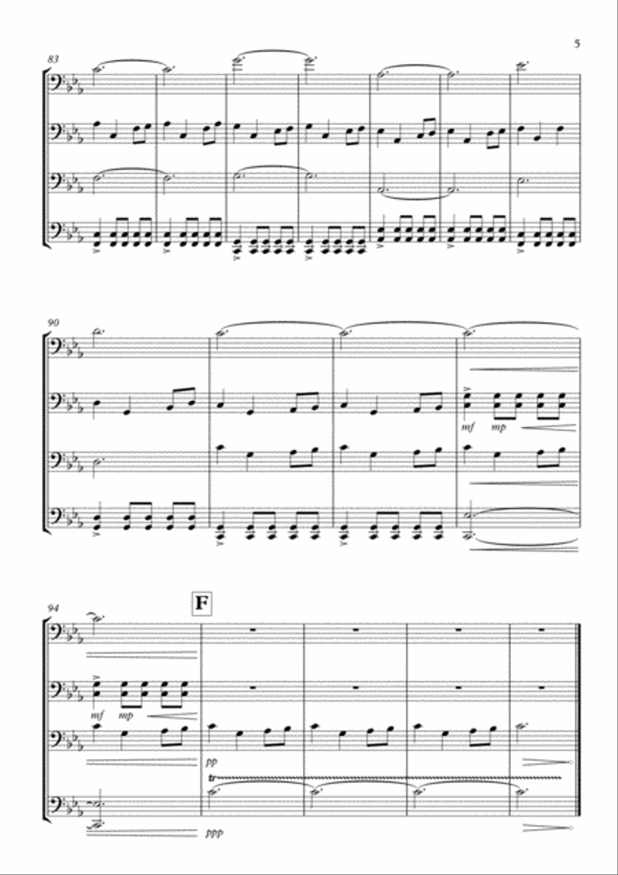 Game Of Thrones Cello scores gallery preview page 5