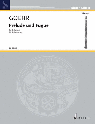 Book cover for Prelude and Fugue, Op. 39