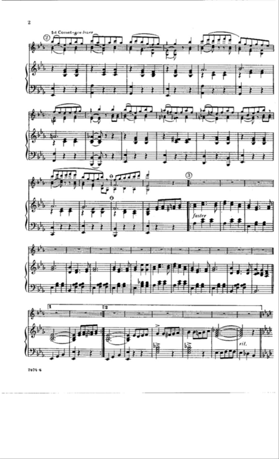 Comrades Comrades Trumpet scores gallery preview page 3
