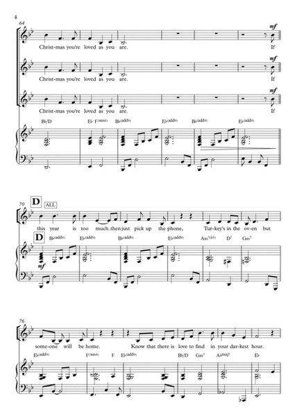 A Christmas Song for SSA Chorus