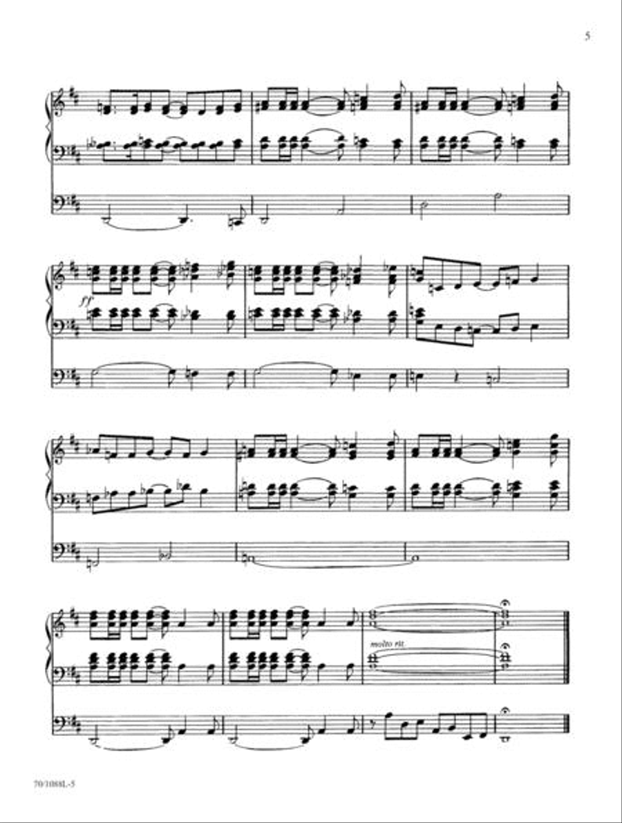 Pipe Dusters, Vol. 3 Pipe Dusters, Vol. 3 Organ Solo scores gallery preview page 5