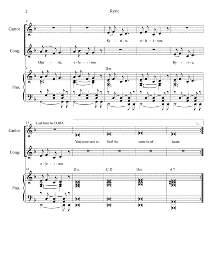 Mass for the People of God (Piano Score) image number null