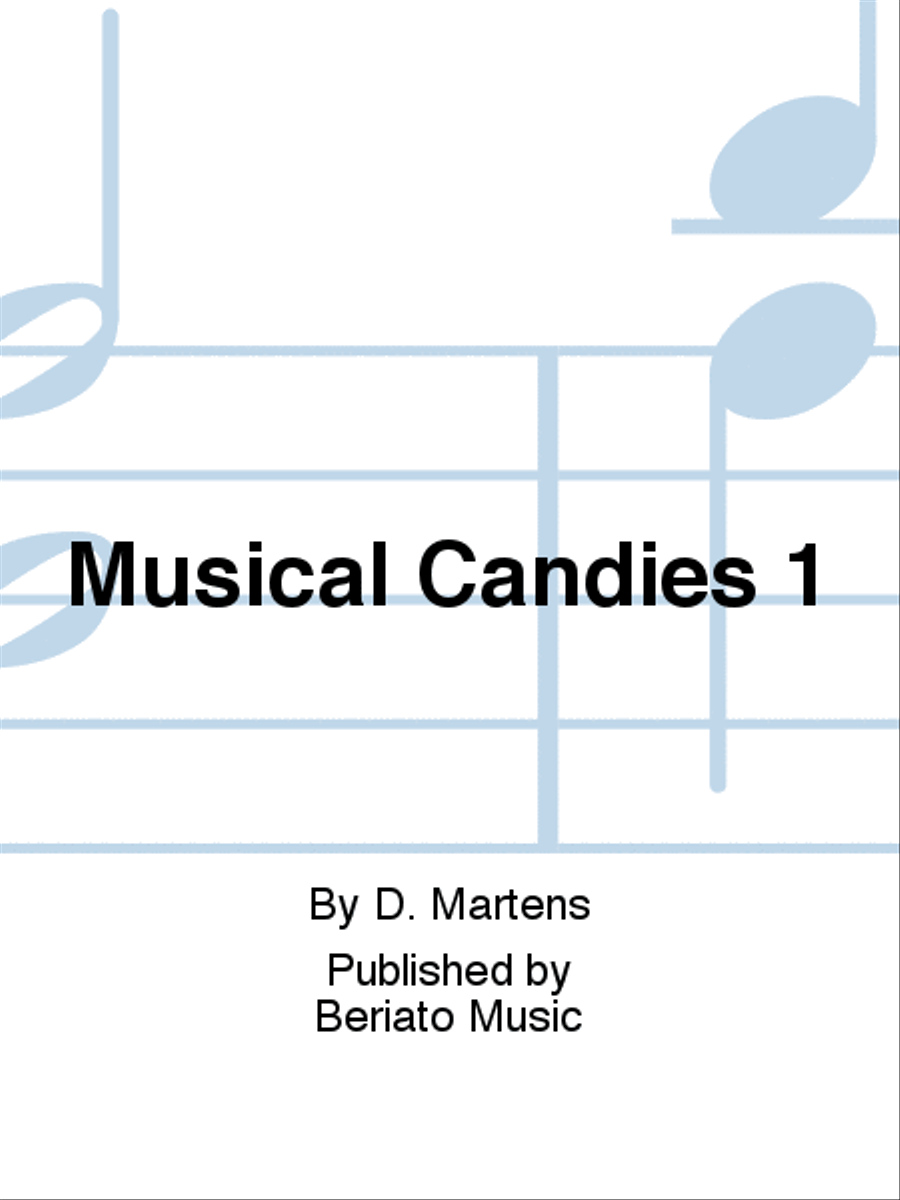 Musical Candies 1 Piano Solo scores gallery preview page 1
