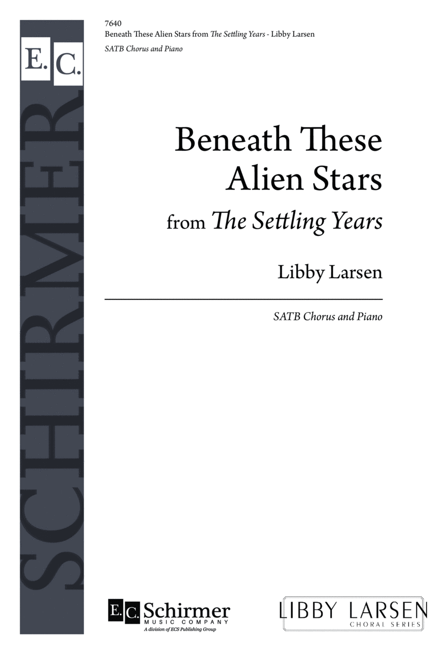 The Settling Years: 2. Beneath These Alien Stars 4-Part scores gallery preview page 1