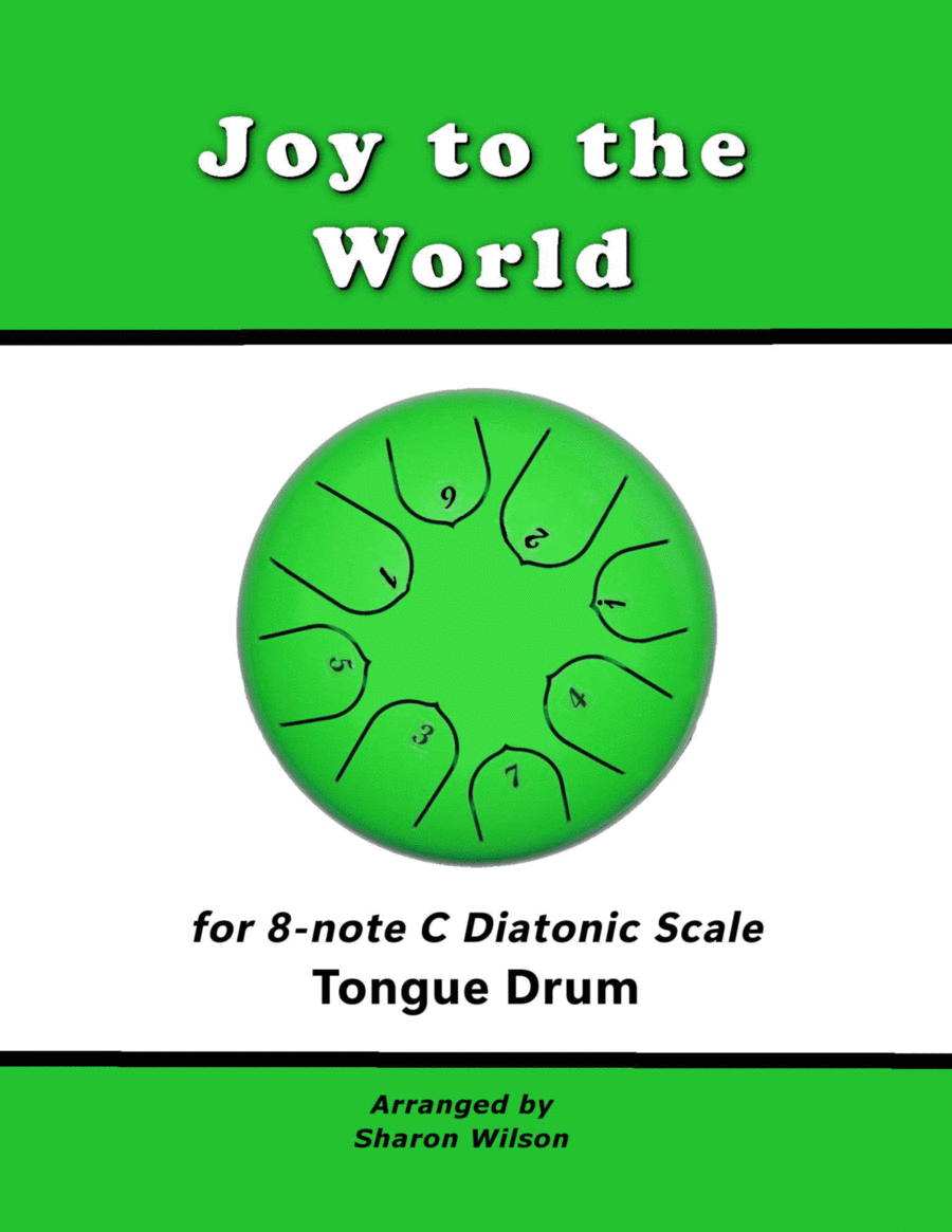 Joy to the World (for 8-note C major diatonic scale Tongue Drum) image number null