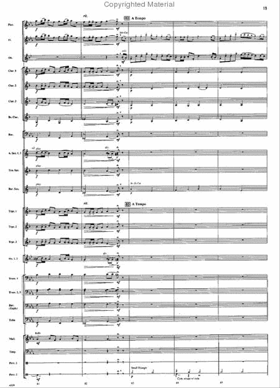 A Vision of Majesty Concert Band scores gallery preview page 18