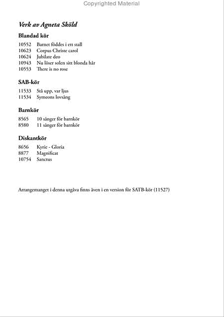 Ave Maria 3-Part scores gallery preview page 4