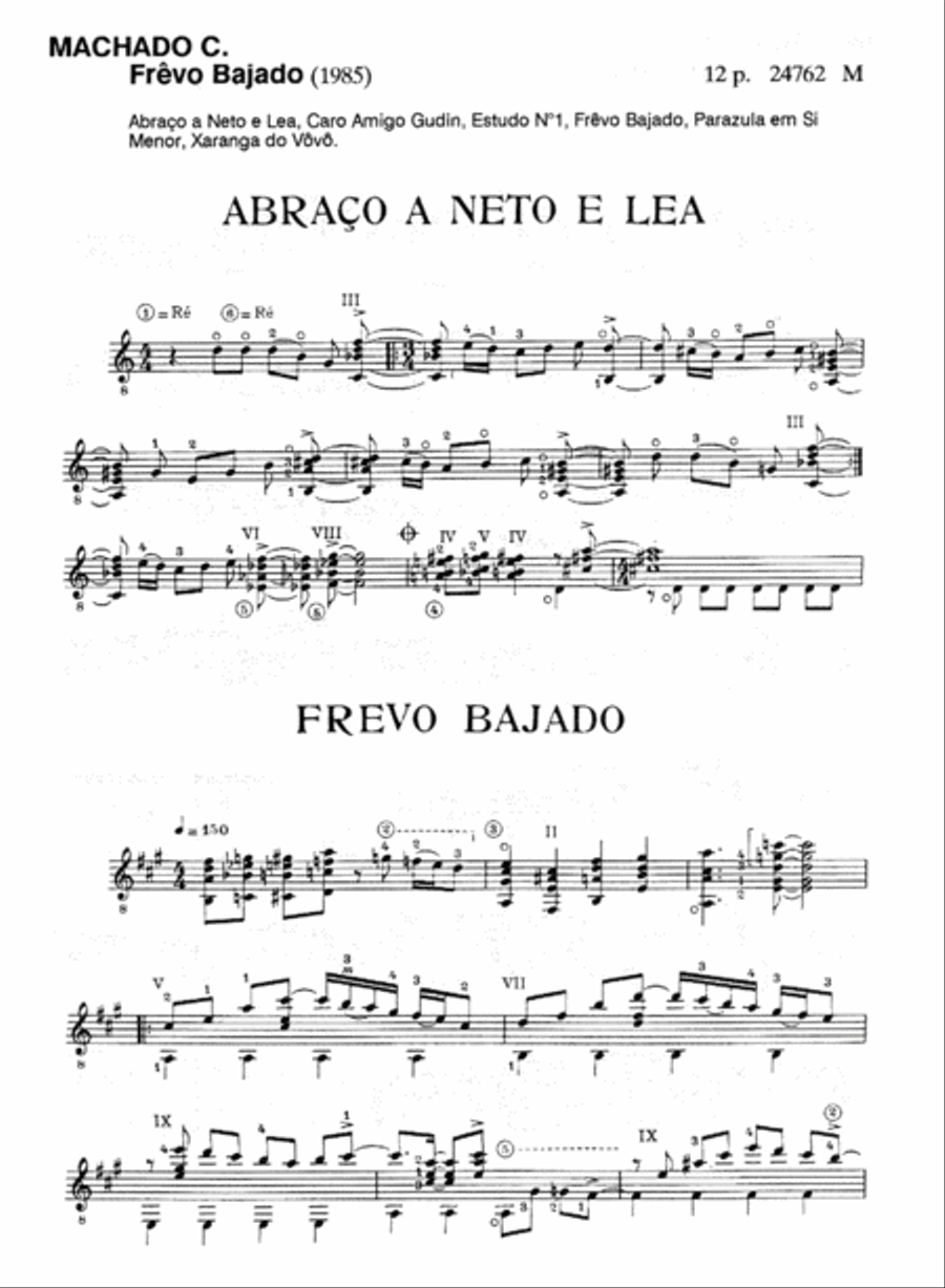 Frevo Bajado Frevo Bajado Acoustic Guitar scores gallery preview page 2