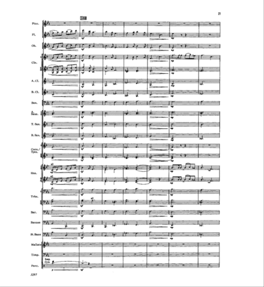 Fanfare and Fantasy Concert Band scores gallery preview page 20