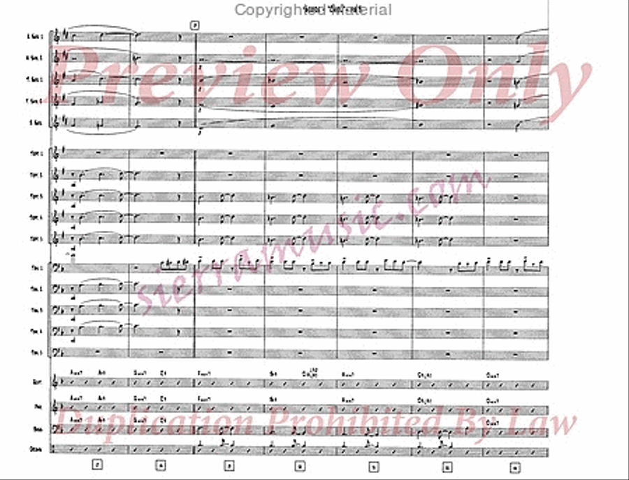 Carl Carl Jazz Ensemble scores gallery preview page 4