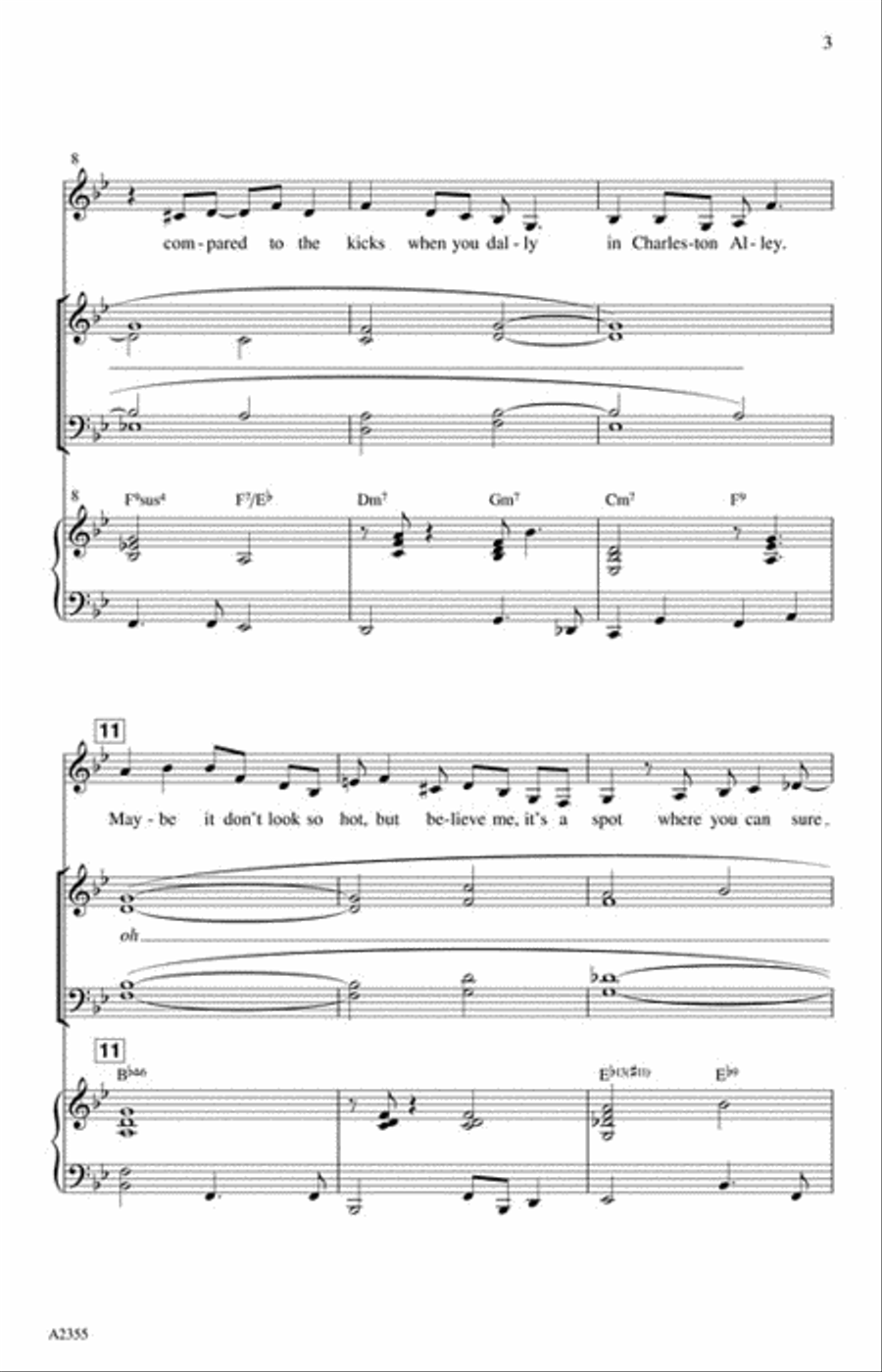Charleston Alley Charleston Alley 4-Part scores gallery preview page 3