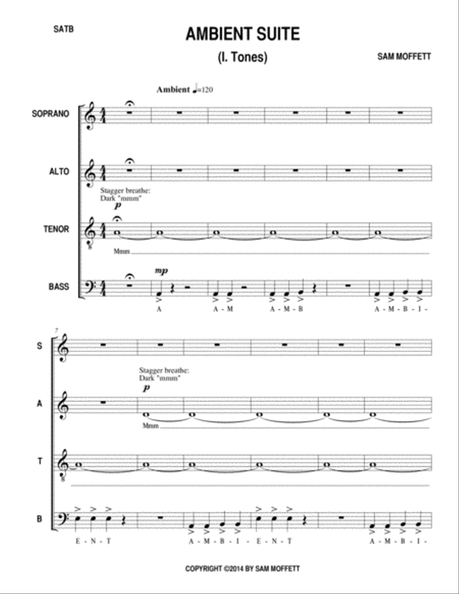Ambient Suite 4-Part scores gallery preview page 3