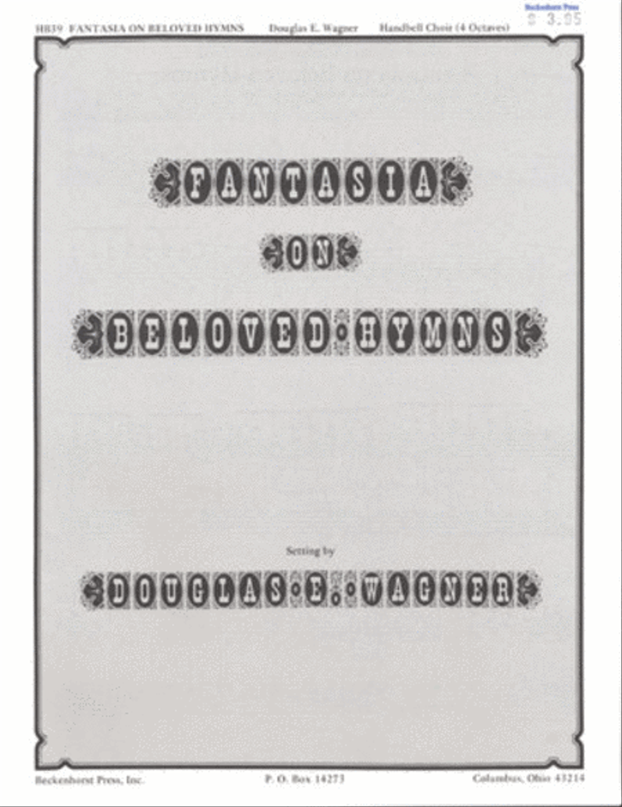 Fantasia on Beloved Hymns 4 octaves 4-Octaves scores gallery preview page 1