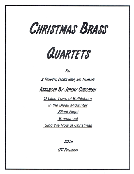 5 Christmas Carols for Brass Quartet image number null