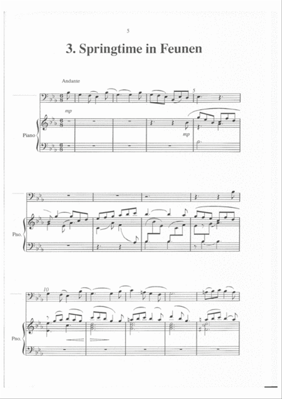 A Nordic Sketch Book A Nordic Sketch Book Euphonium scores gallery preview page 4