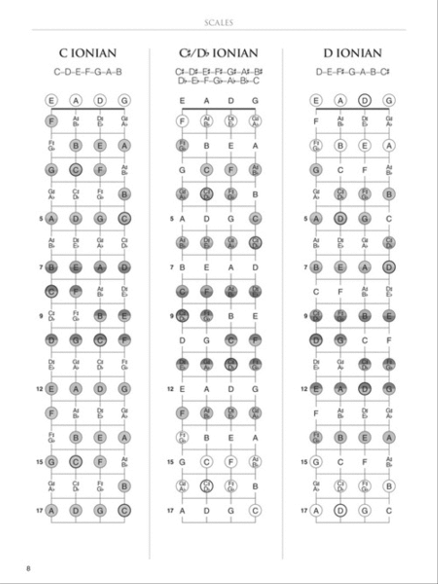 Bass Fretboard Atlas Collection / Songbook scores gallery preview page 4