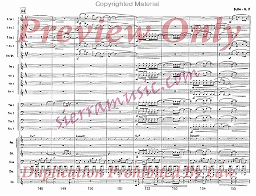 Bloom Jazz Ensemble scores gallery preview page 20