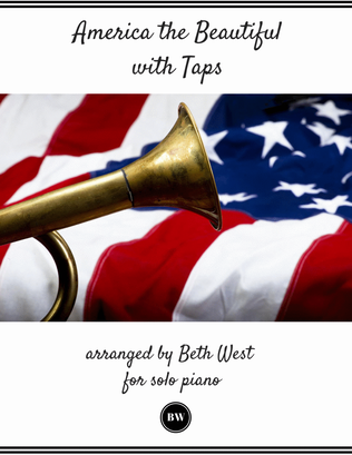Book cover for America the Beautiful with Taps