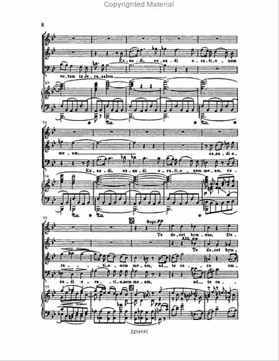 Grande Messe du Morts, H 75 Choir scores gallery preview page 8