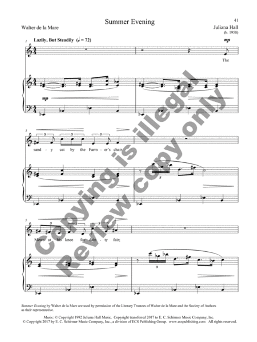 Peacock Pie Peacock Pie Tenor Voice scores gallery preview page 20