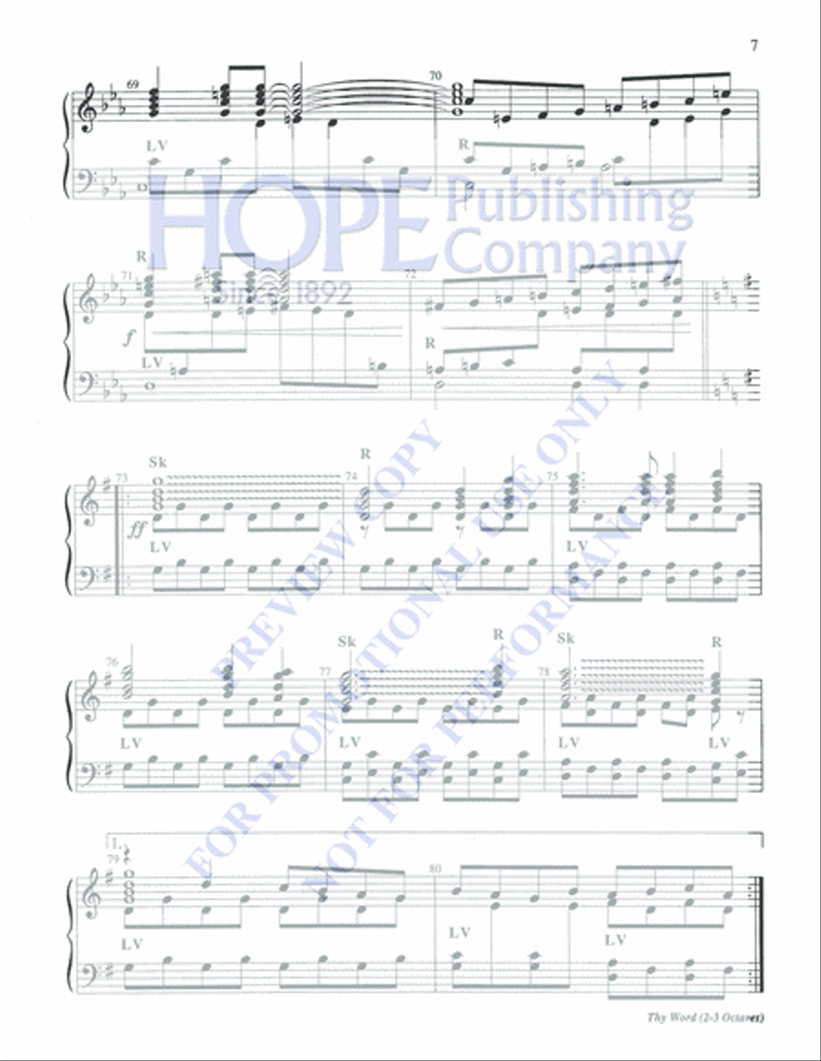 Thy Word 5-Octaves scores gallery preview page 7
