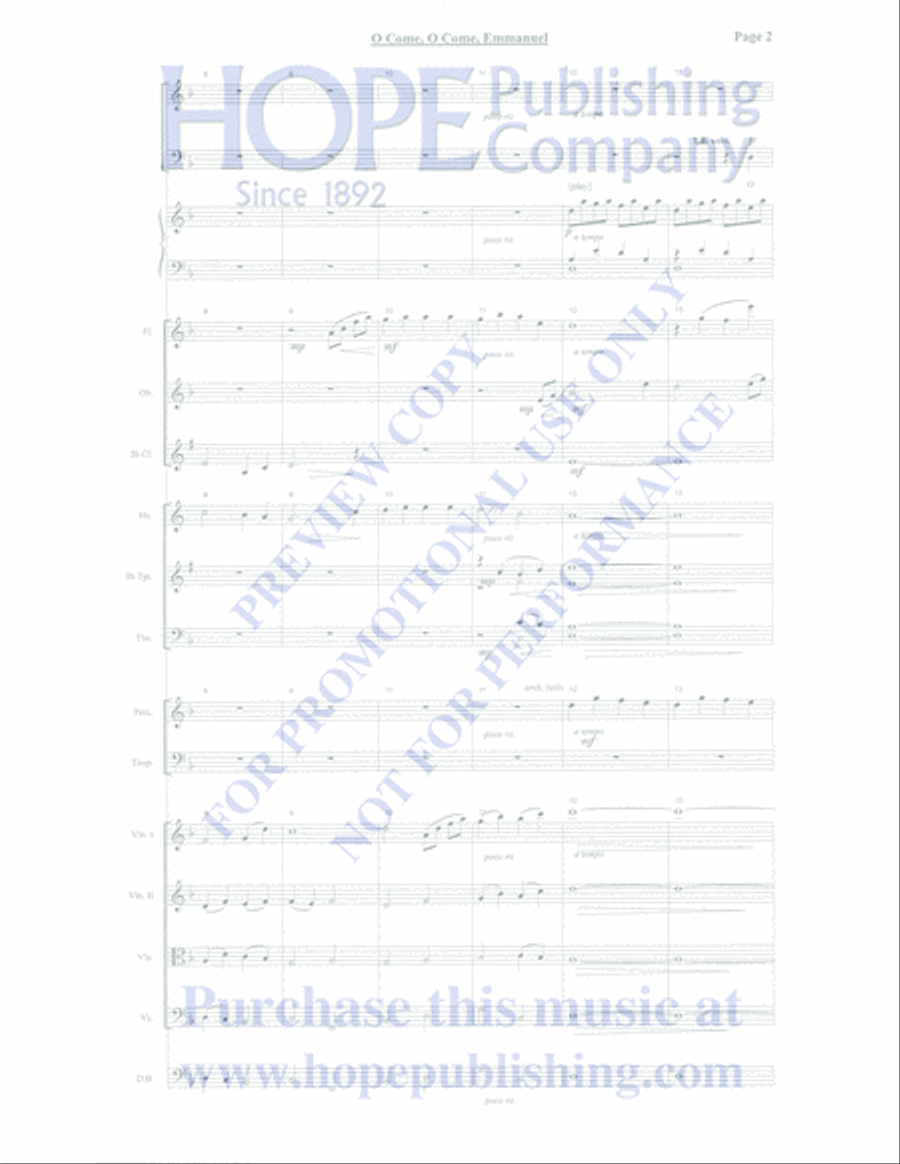 Emmanuel Emmanuel Orchestra scores gallery preview page 4
