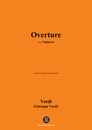 Verdi-Overture,from 'Nabucco',for Voices,Chorus and Orchestra