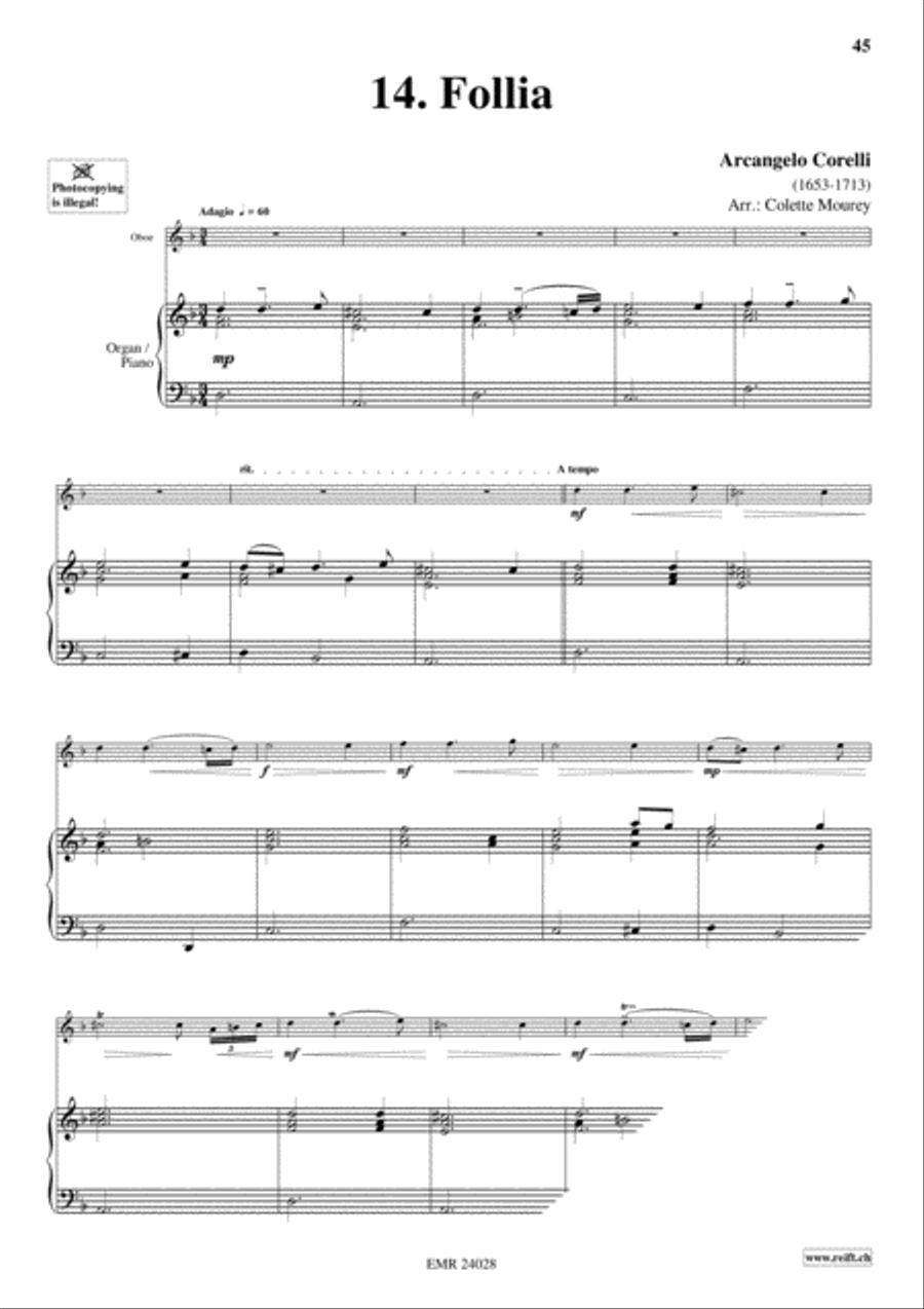 40 Greatest Baroque Hits Volume 1 Organ scores gallery preview page 16