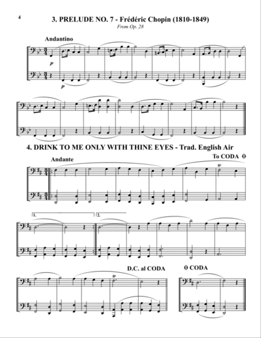 Duets for Low Brass Brass Duet scores gallery preview page 6