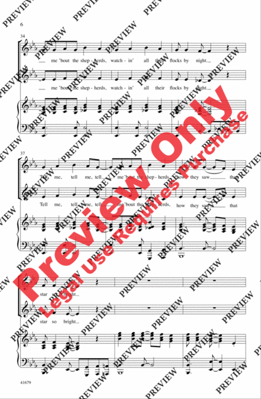 Tell Me, Tell Me! Tell Me, Tell Me! 2-Part scores gallery preview page 6