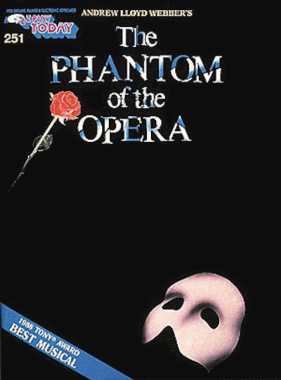 Phantom of the Opera Electronic Keyboard scores gallery preview page 1