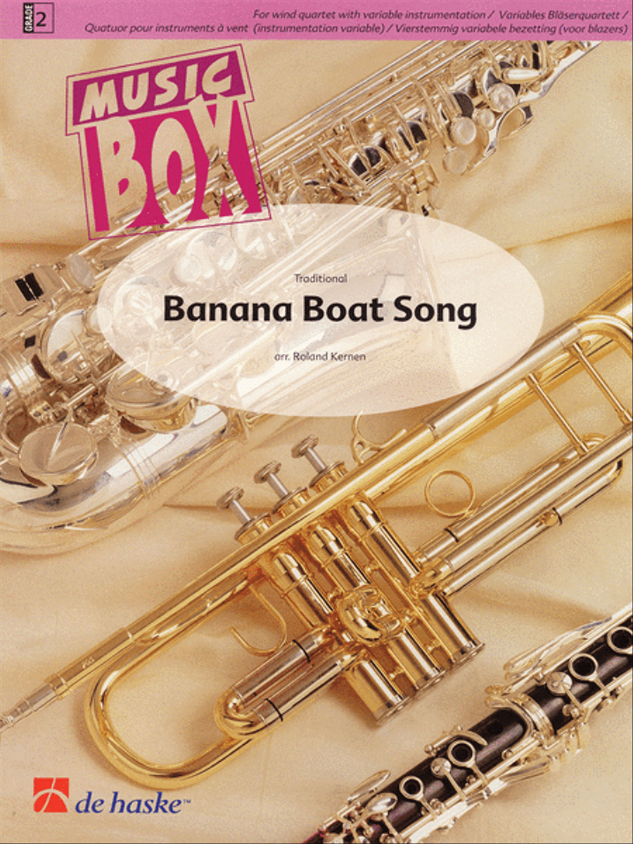 Banana Boat Song Concert Band scores gallery preview page 1