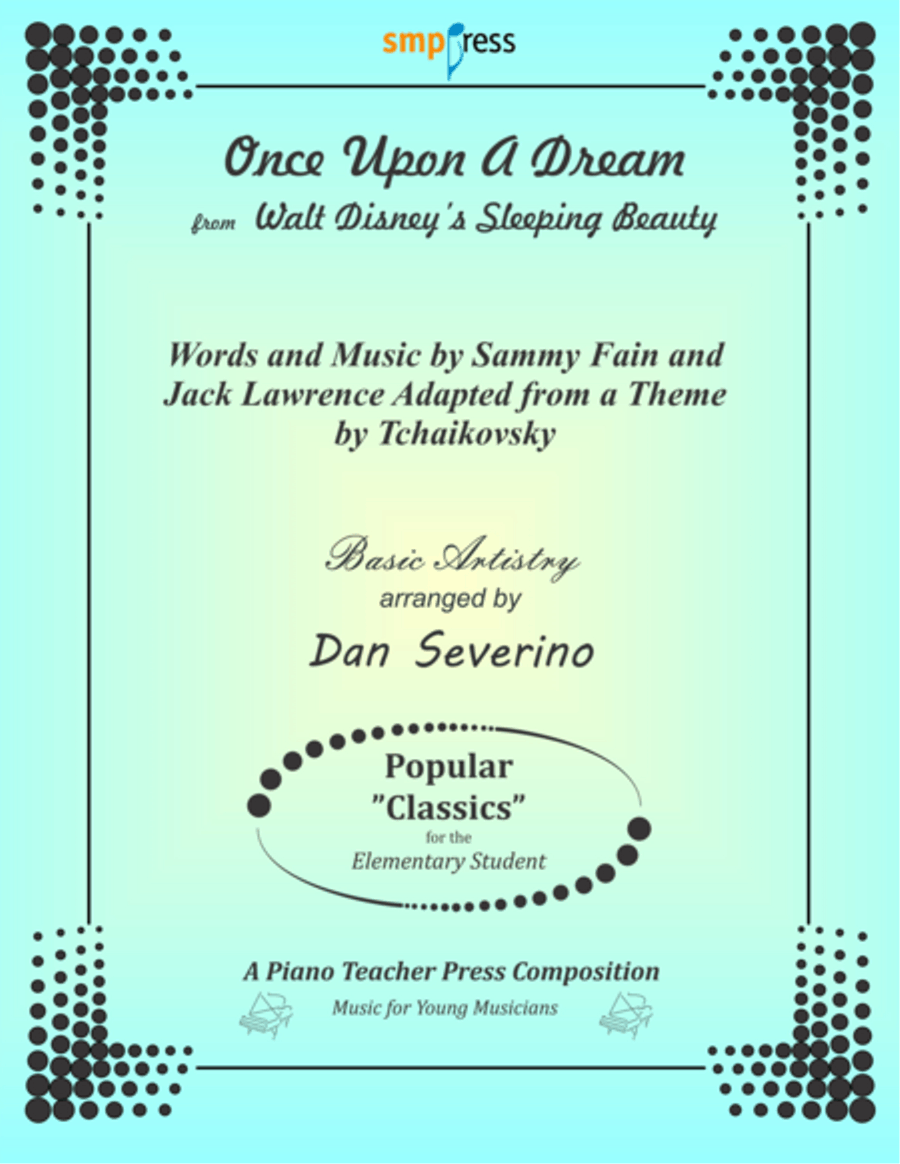 Once Upon A Dream Easy Piano scores gallery preview page 1