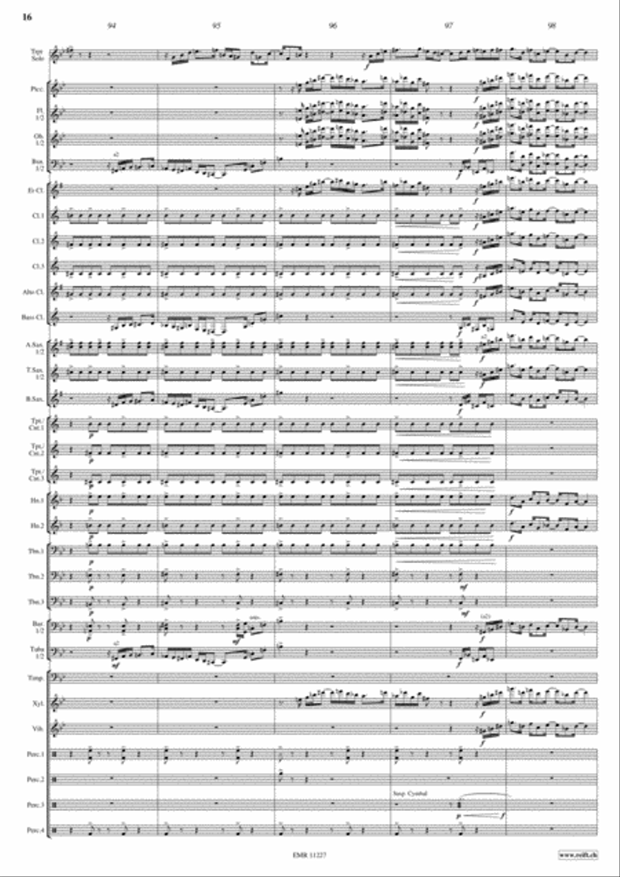 Voyages Concert Band scores gallery preview page 16