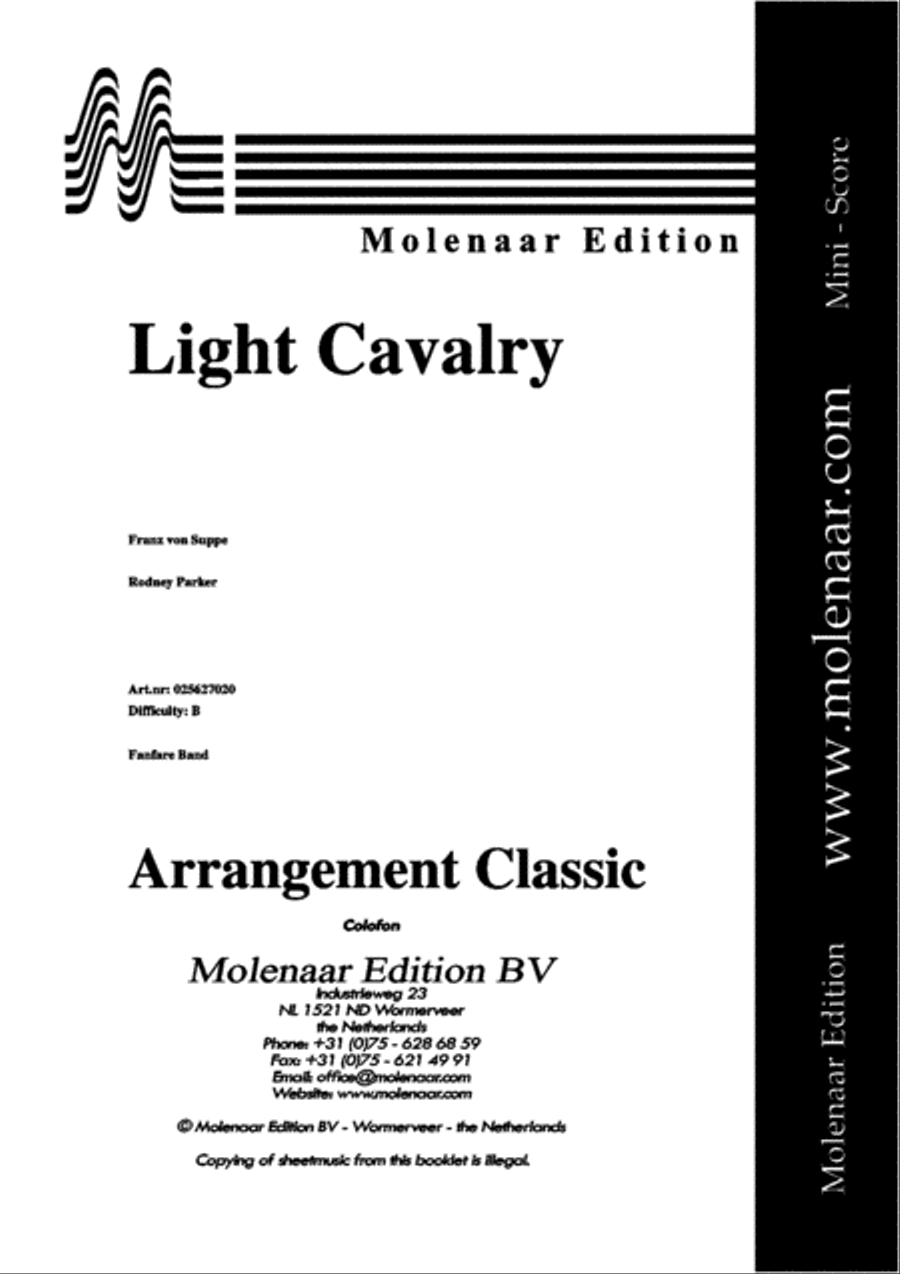 Light Cavalry Fanfare Band scores gallery preview page 2