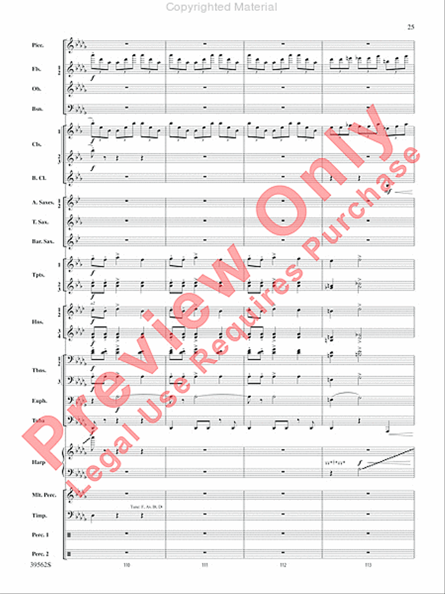 The Complete Harry Potter Concert Band scores gallery preview page 26