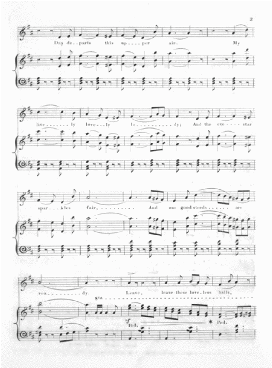 Maj. Ringgold's Quick Step Voice scores gallery preview page 3