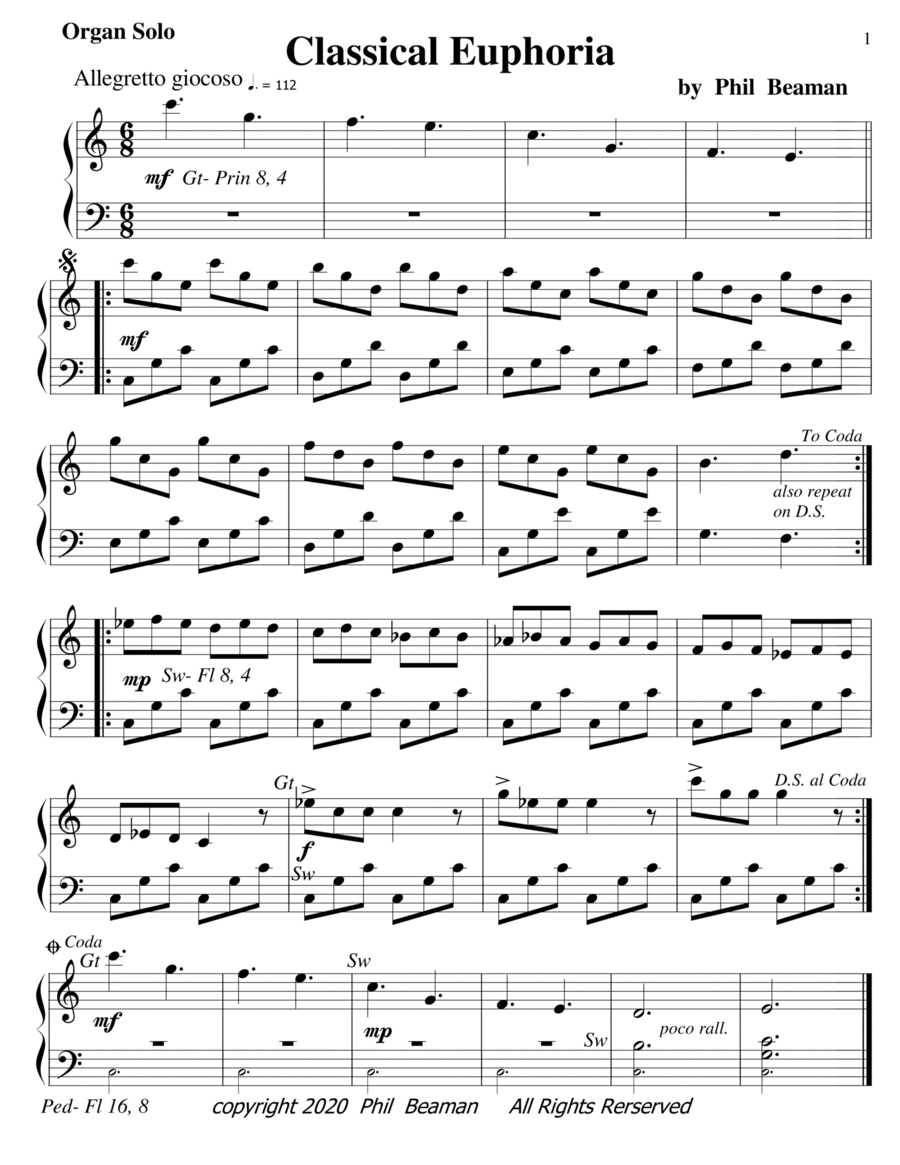 Classical Euphoria - organ solo image number null