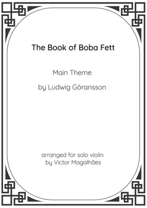The Book Of Boba Fett Main Title Theme