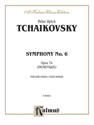 Book cover for Symphony No. 6 in B Minor, Op. 74 (Pathetique)