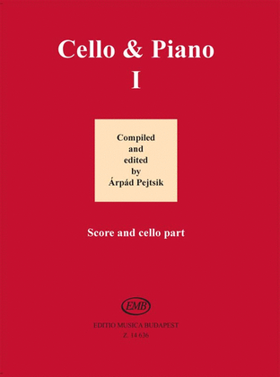 Book cover for Cello & Piano 1