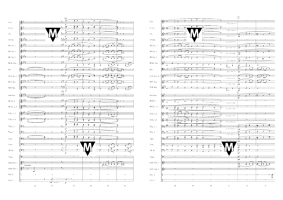 Swiss Mountain Song Concert Band scores gallery preview page 7