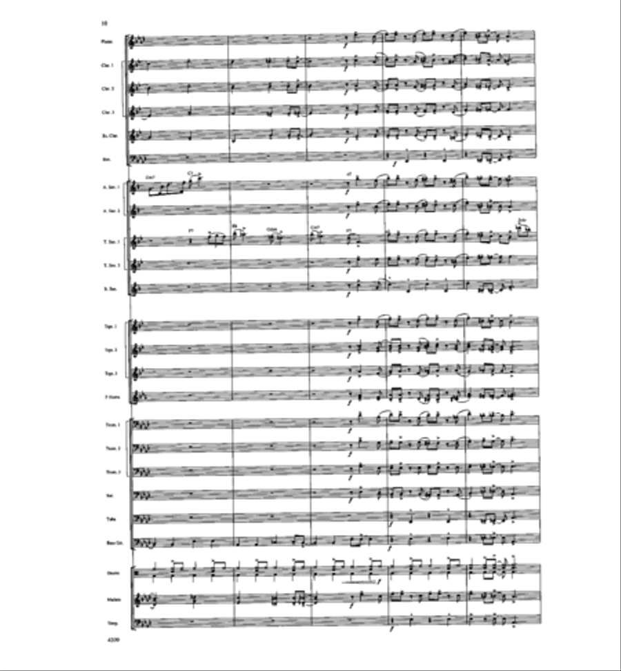 In the Mood Big Band scores gallery preview page 9