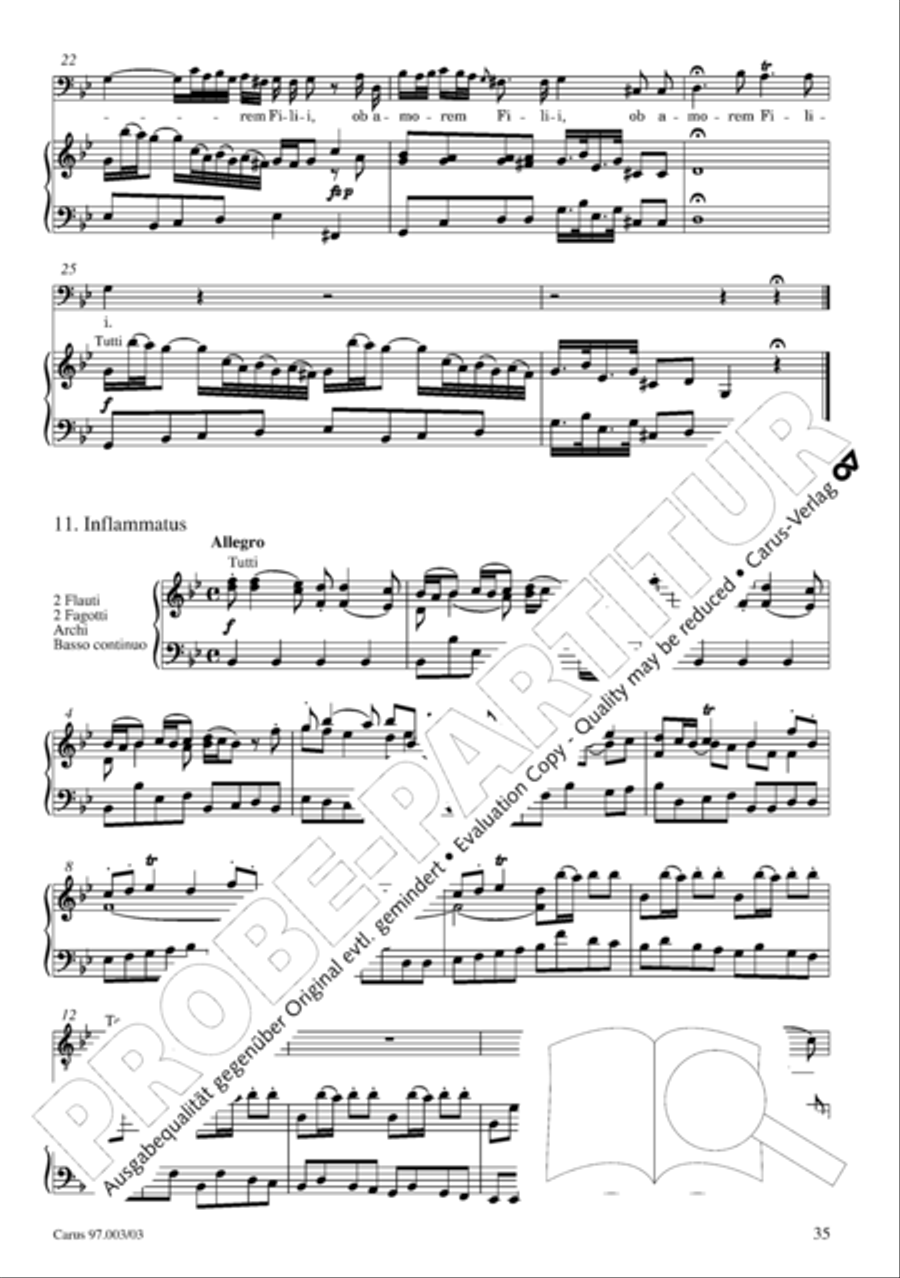 Stabat mater Stabat mater 4-Part scores gallery preview page 36
