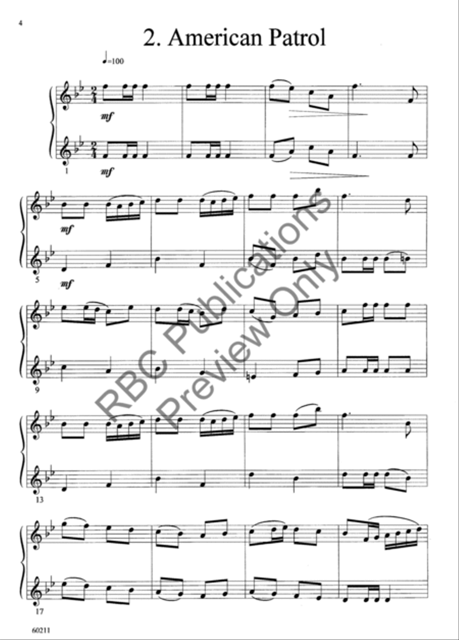 Clarinet Duets Vol 1 Choir scores gallery preview page 7